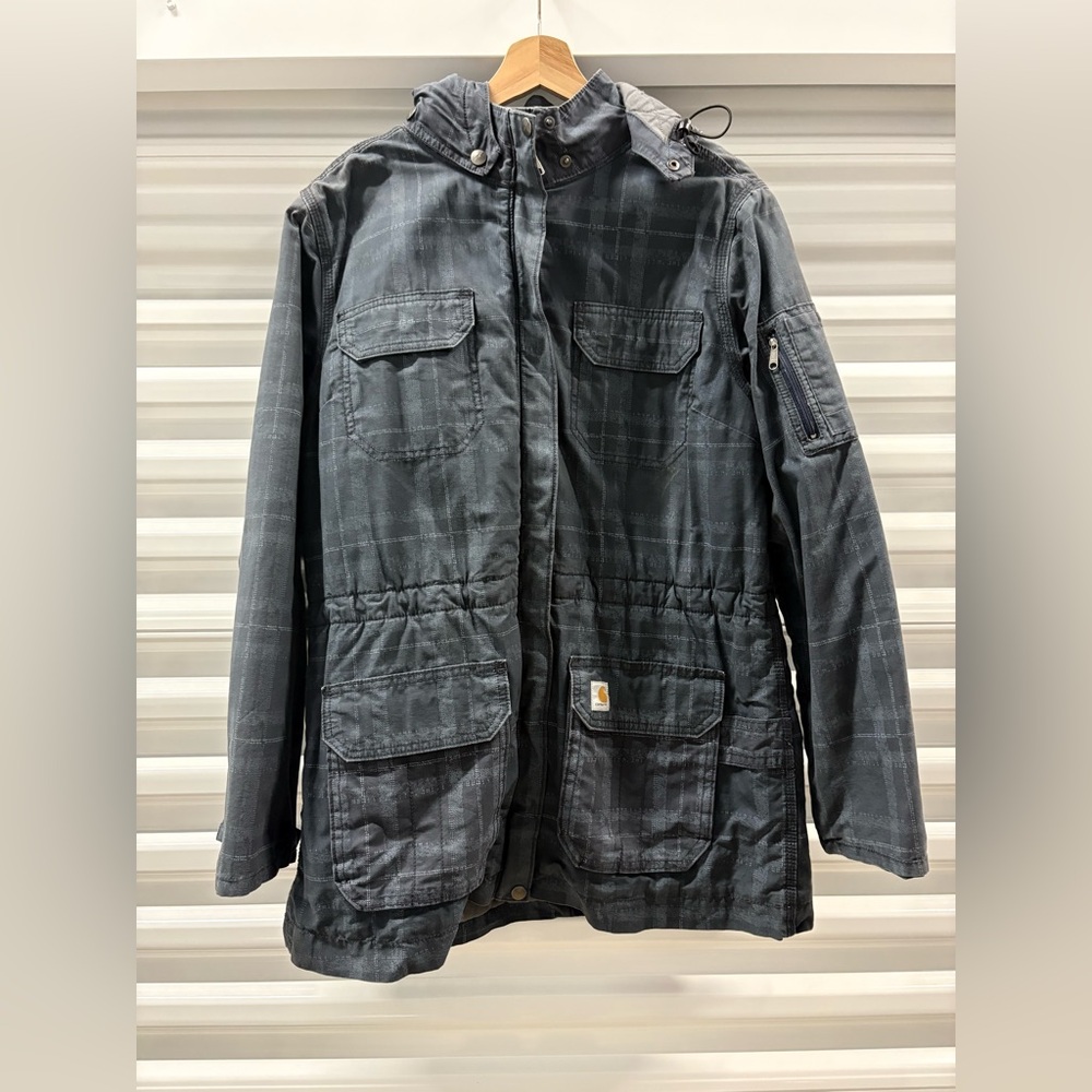 Carhartt Plaid Field Jacket